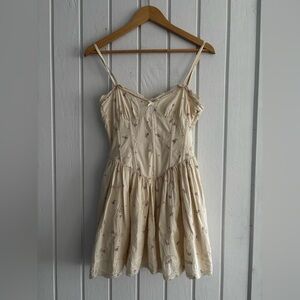 Floral Spaghetti Strap Dress